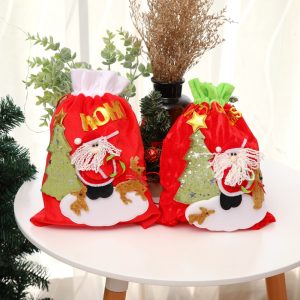 Christmas gift bag 3D Christmas gift bag Elderly gift bag Christmas packaging gift