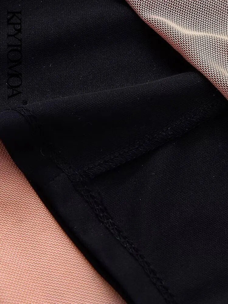 Vintage Long Sleeve Side Zipper Female Dresses - Image 3